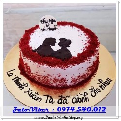 Mẫu Bánh Sinh Nhật Đẹp - A1115